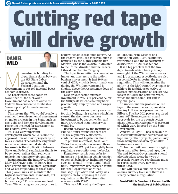 Cutting red tape will drive growth - Andev Project